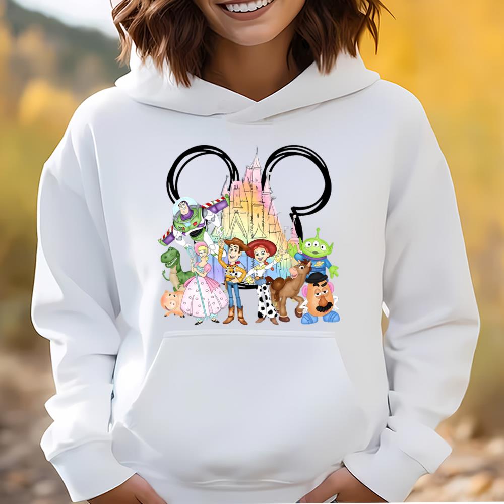 Disney Castle Toy Story Shirt, Disney Watercolor Toy Story Shirt