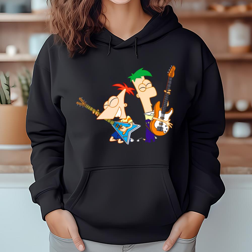 Disney Character Phineas And Ferb Shirt