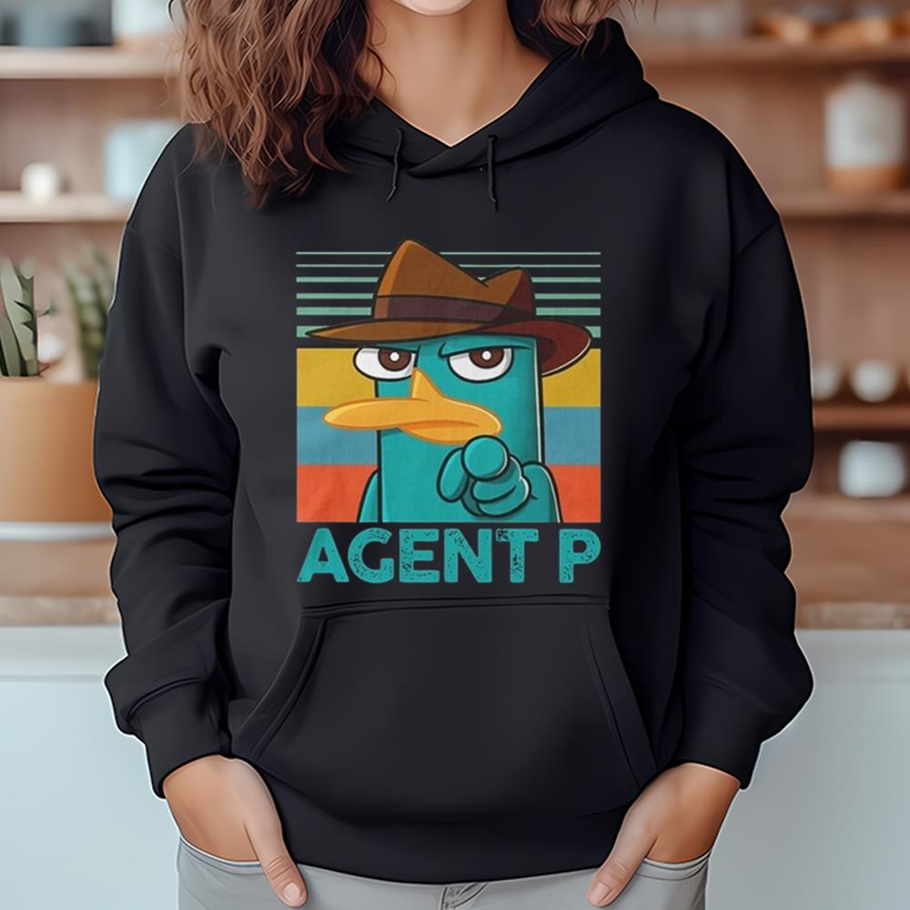 Disney Charater Perry The Platypus Agent T Shirt
