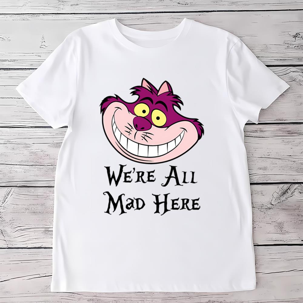 Disney Cheshire Cat Alice In Wonderland Character Shirt