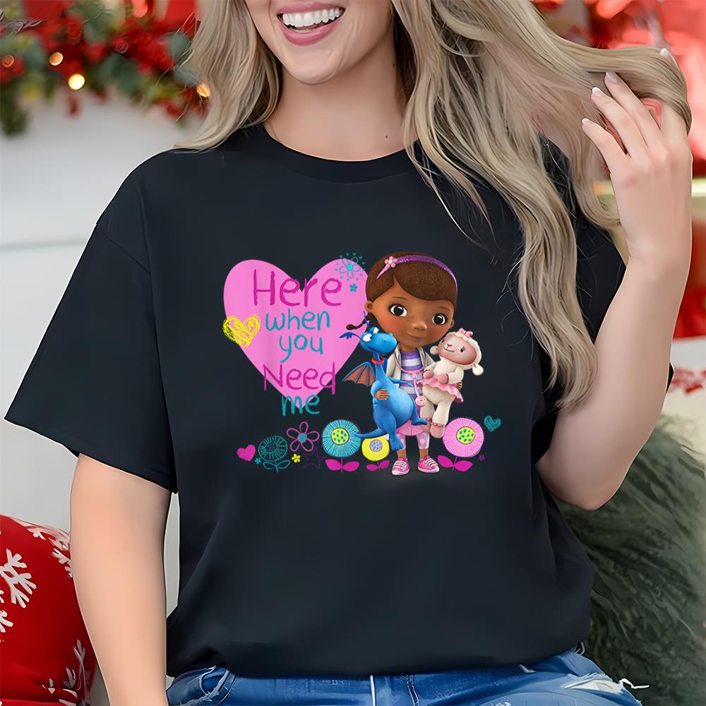 Disney Doc Mcstuffins Here When You Need Me T-shirt