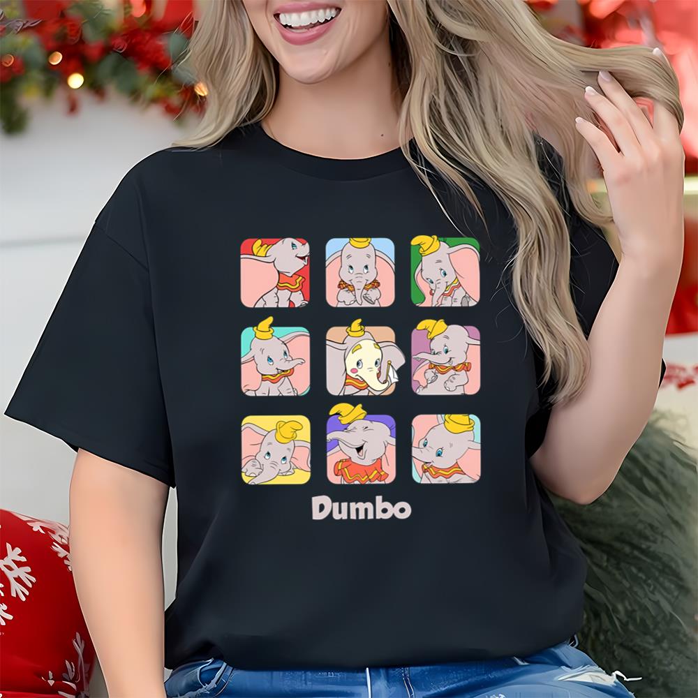 Disney Dumbo Emotions Portrait T Shirt