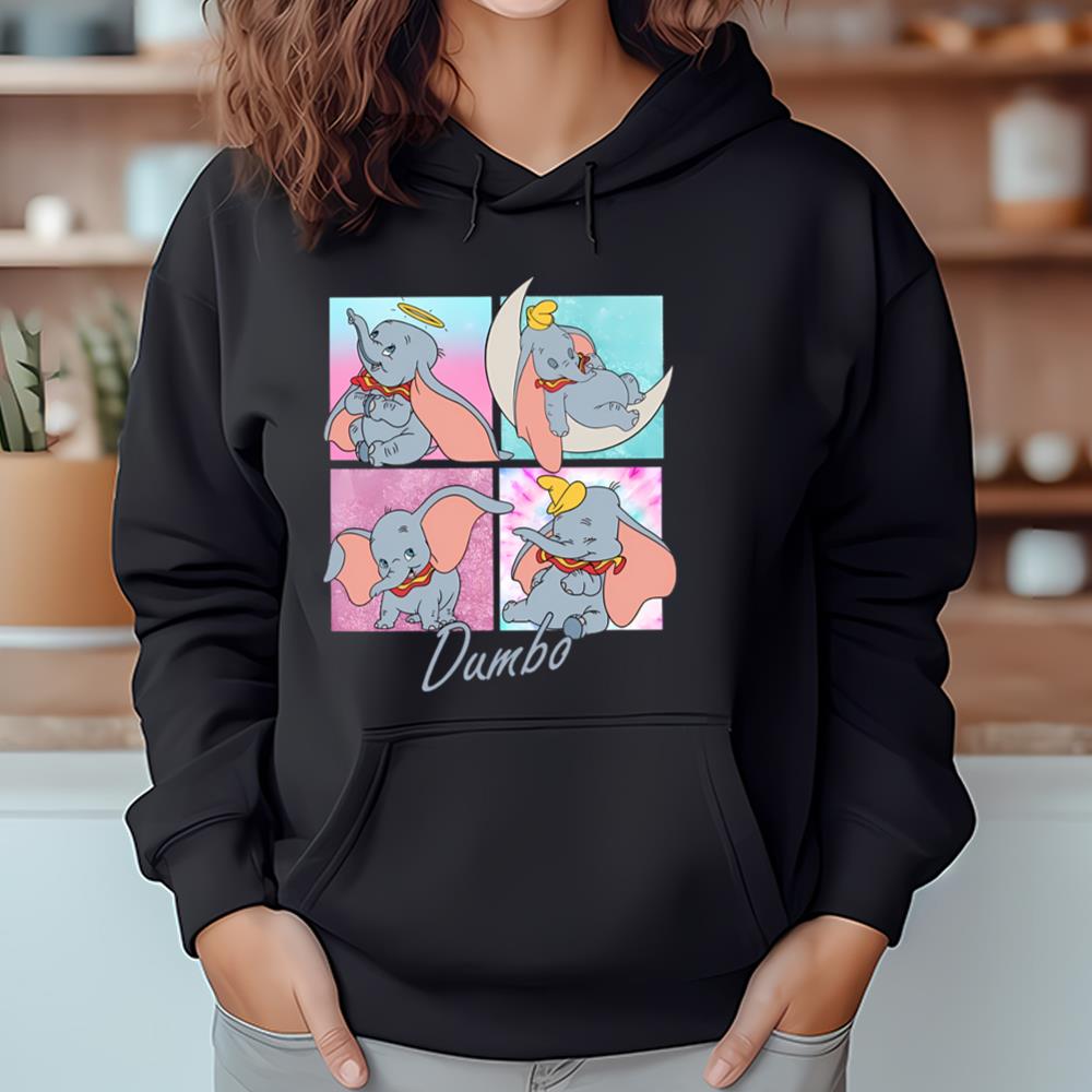 Disney Dumbo Moods Shirt, Dumbo Character Graphic T Shirt