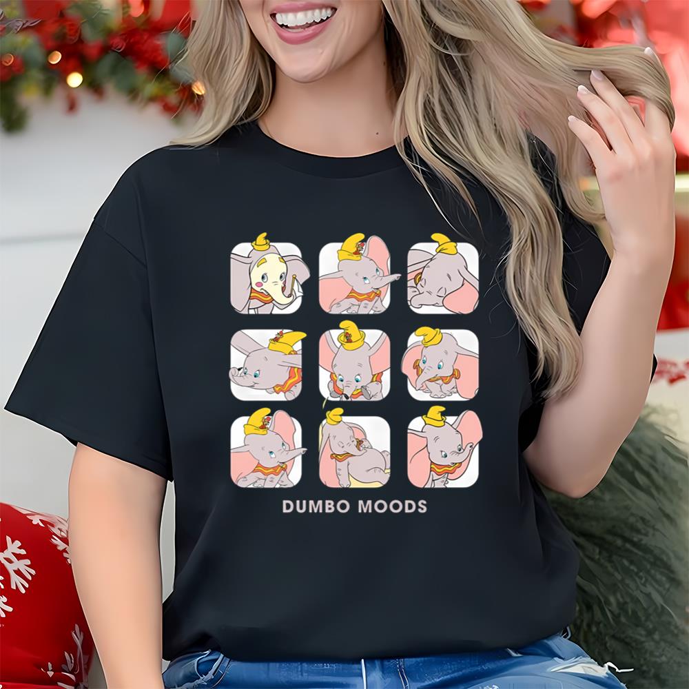 Disney Dumbo Portrait Moods Retro 90s Shirt