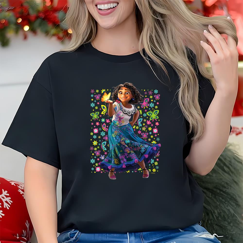 Disney Encanto Maribel Magic Glowing Butterflies T-Shirt