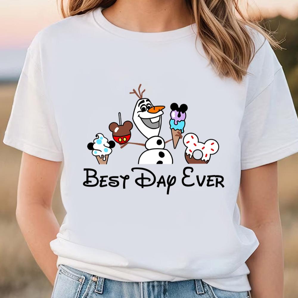 Disney Frozen Olaf Best Day Ever Shirt