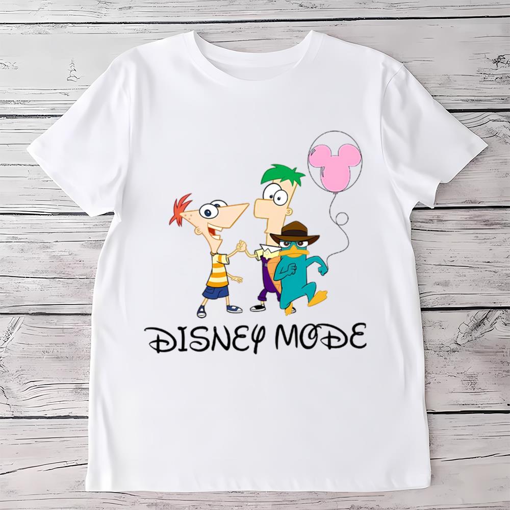 Disney Mode Phineas And Ferb Perry The Platypus T Shirt