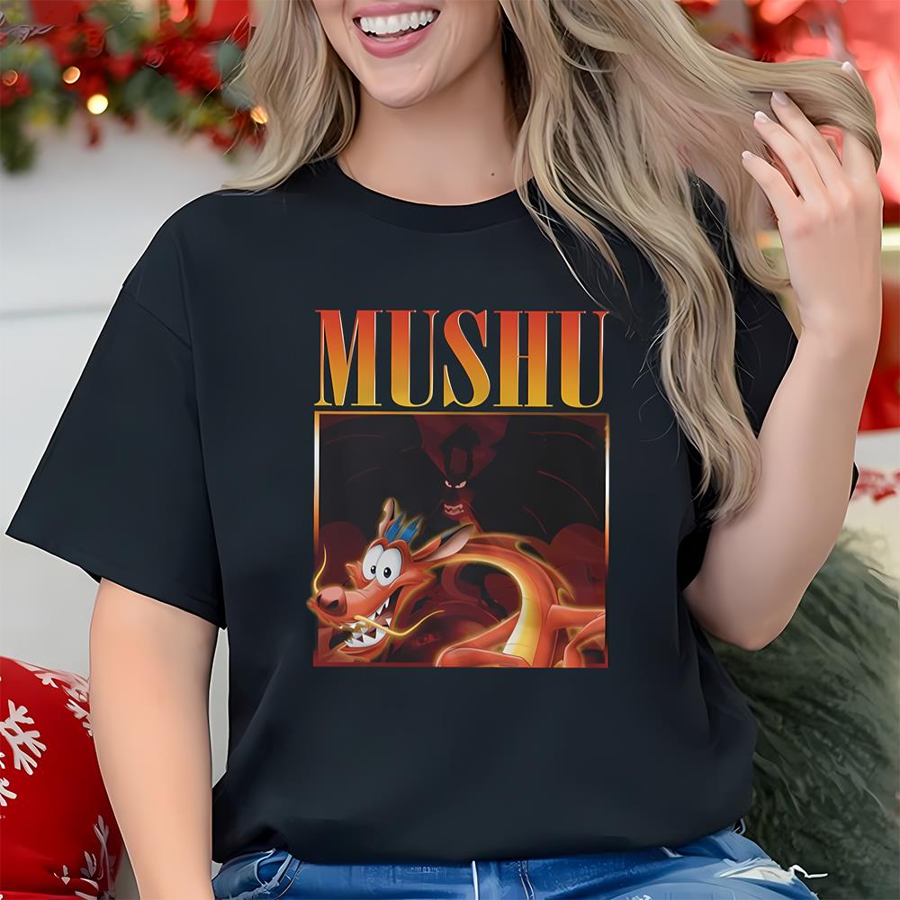 Disney Mulan Character Mushu Dragon Shirt