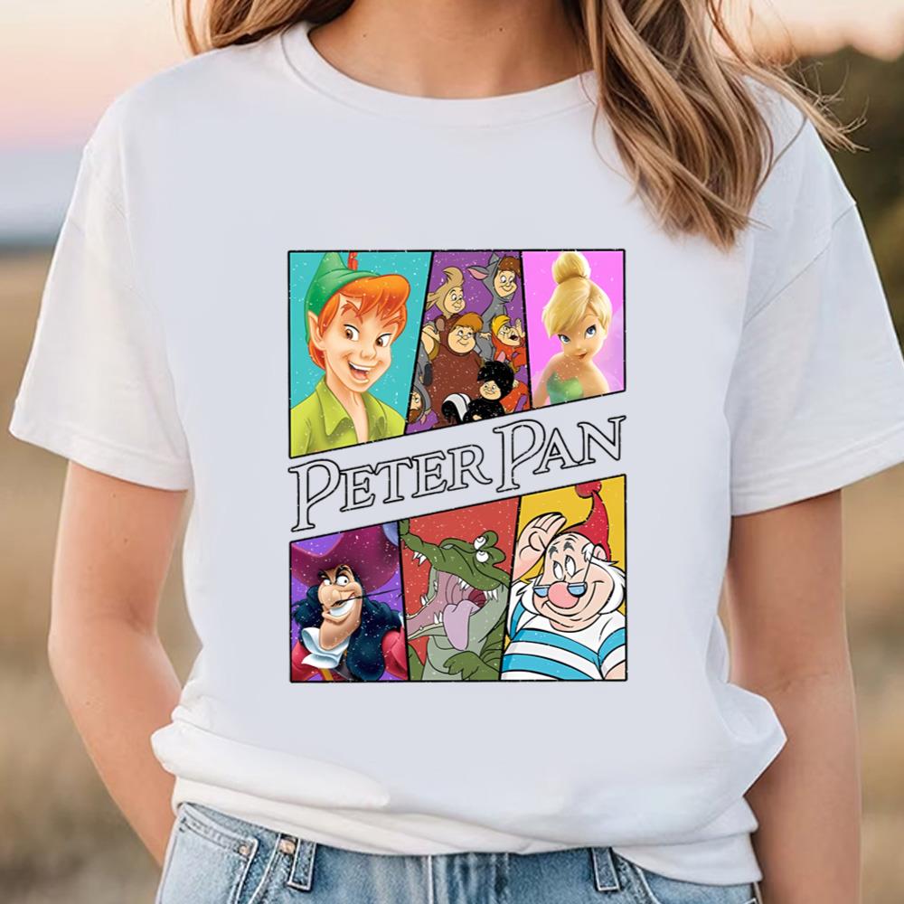 Peter Retro 90s Disney T-Shirt Pan Characters Movie