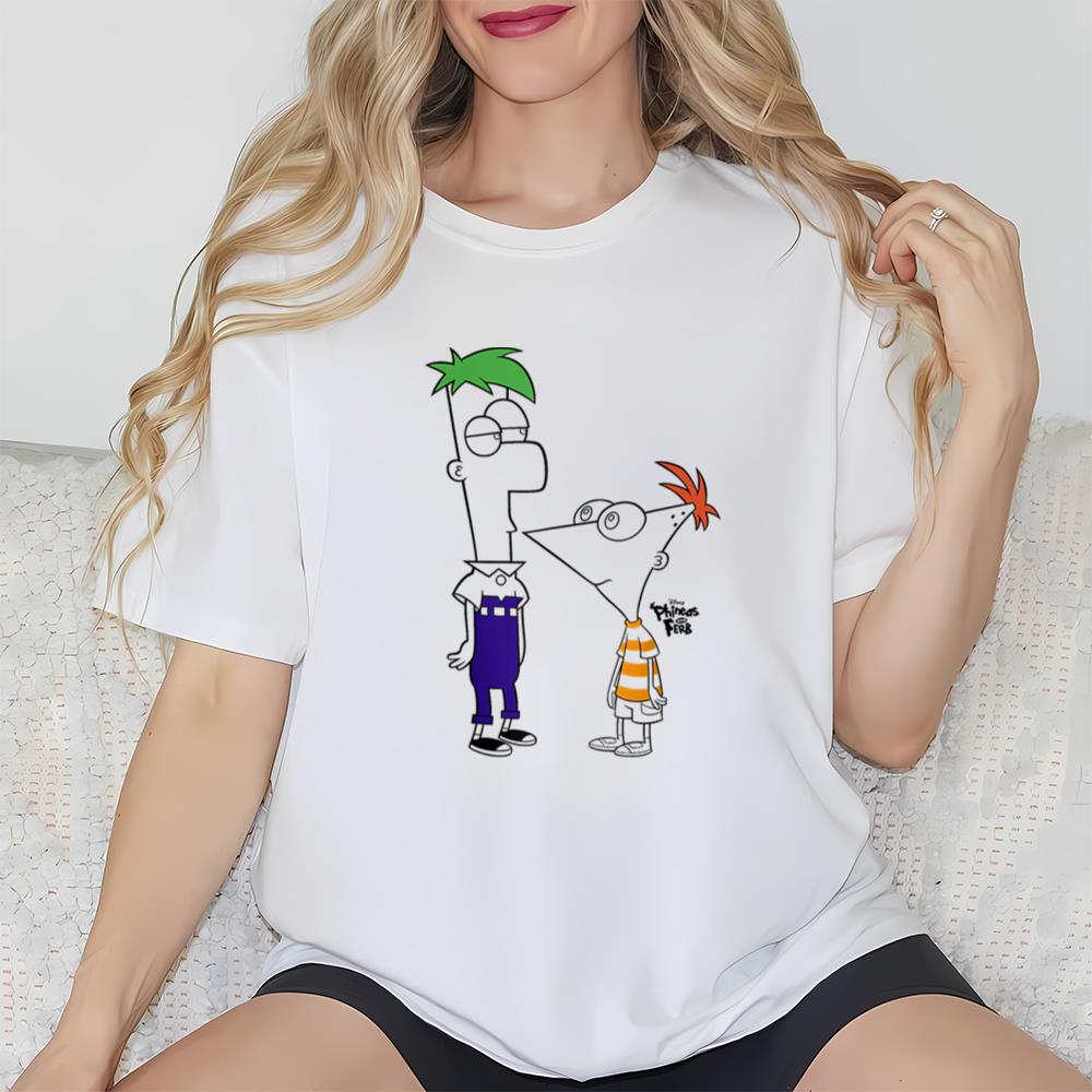 Disney Phineas And Ferb Boys Of Summer T-Shirt