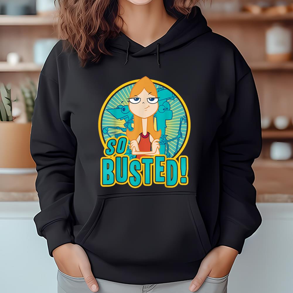 Disney Phineas And Ferb So Busted Poster T Shirt