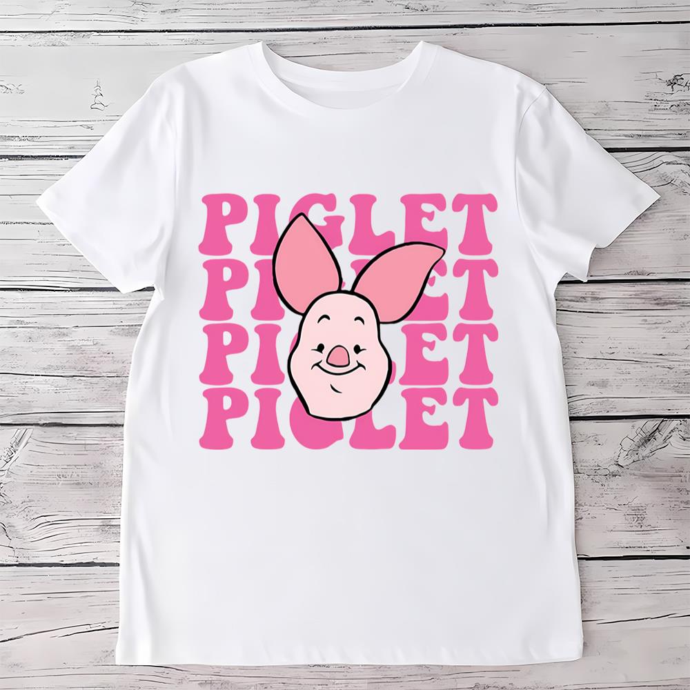 Disney Piglet Winnie The Pooh Character T-Shirt