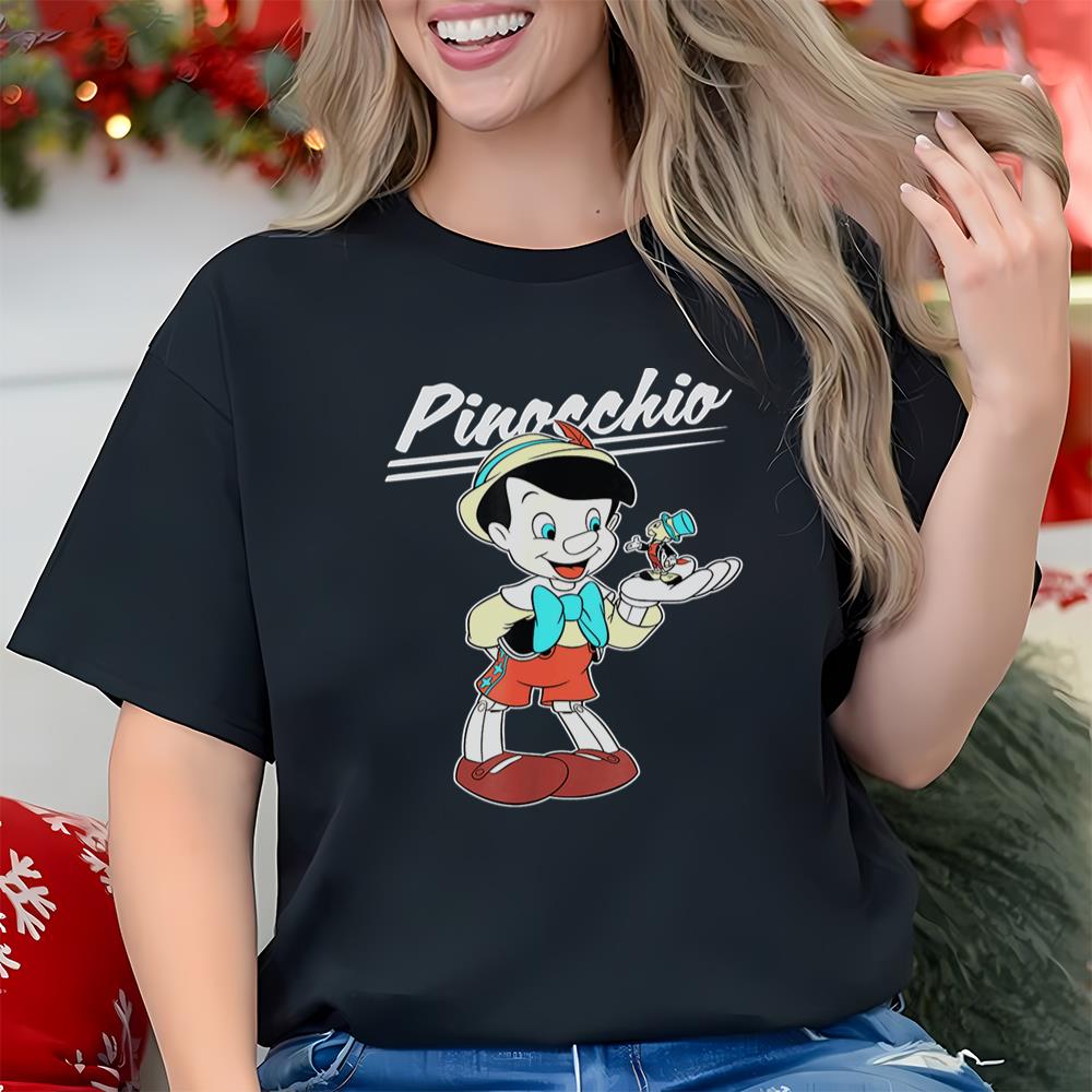 Disney Pinocchio And Jiminy Cricket T-Shirt