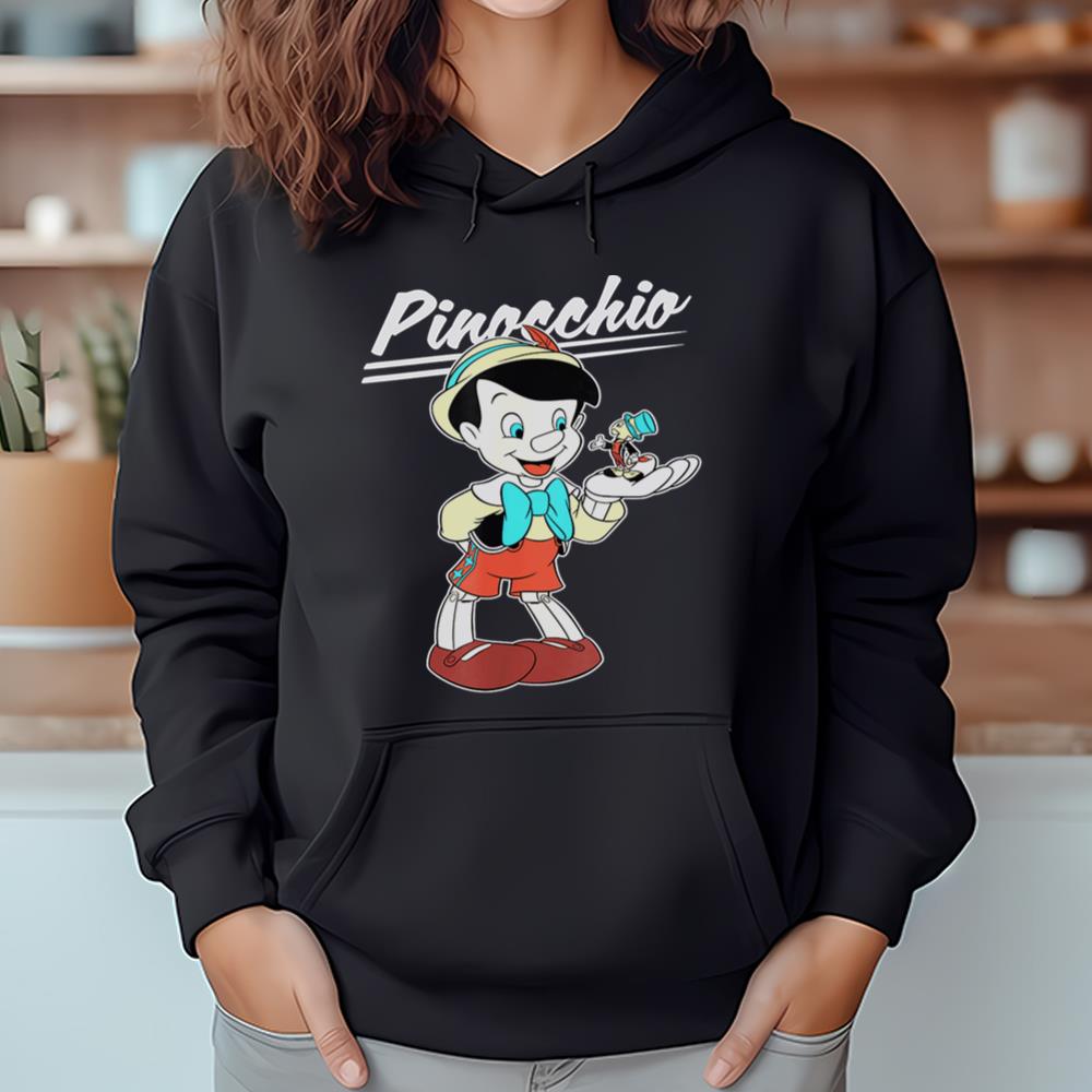 Disney Pinocchio And Jiminy Cricket T-Shirt