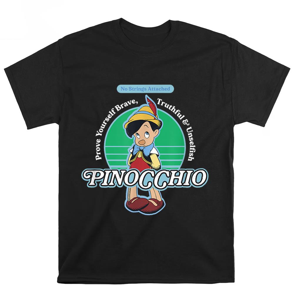 Disney Pinocchio Brave Truthful And Unselfish T-Shirt