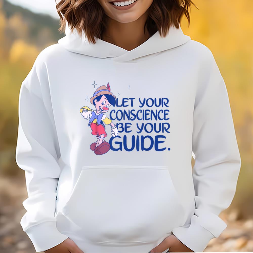 Disney Pinocchio Let Your Conscience Be Your Guide T-Shirt