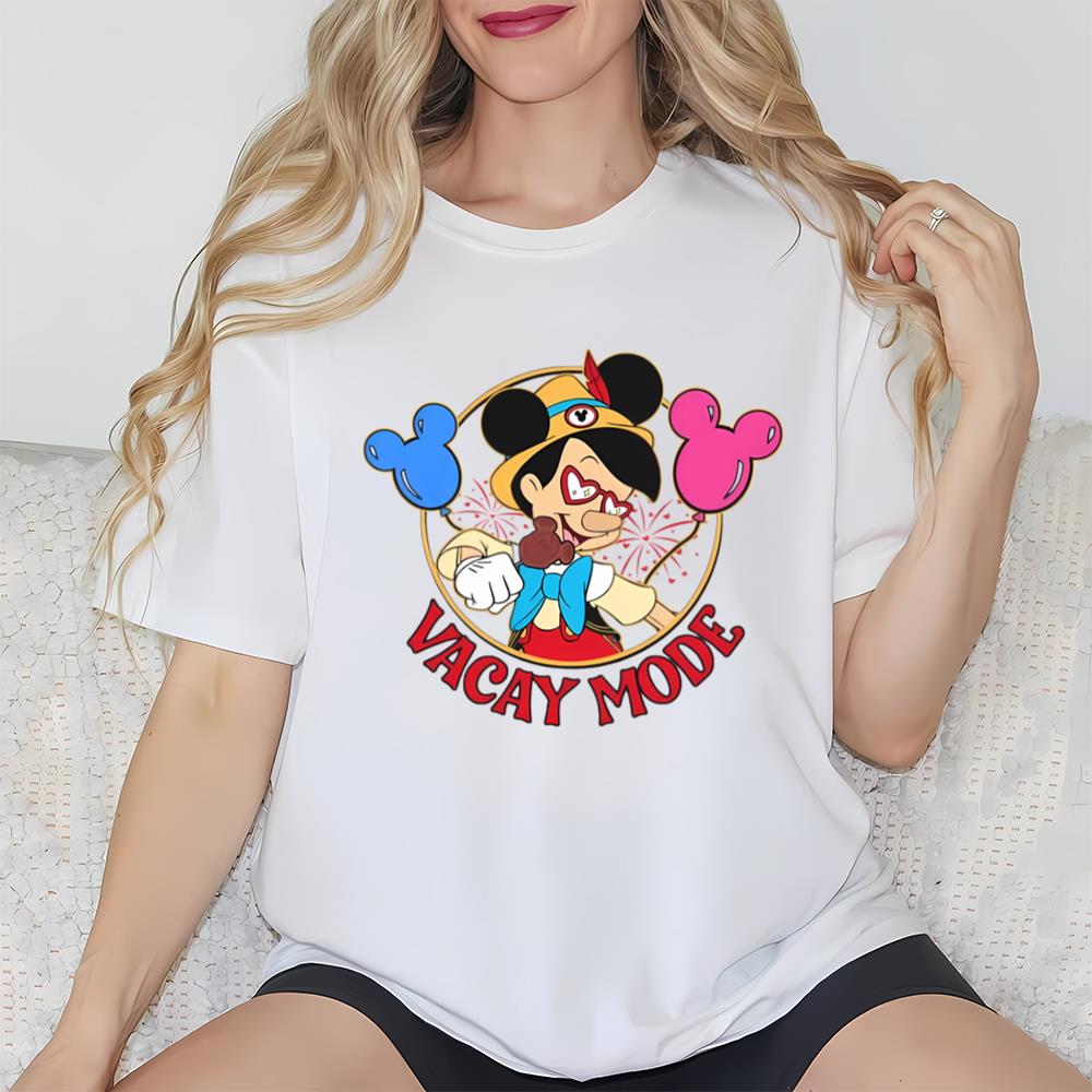 Disney Pinocchio Mickey Balloon Shirt