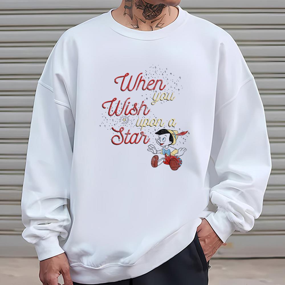 Disney Pinocchio When You Wish Upon A Star T-Shirt