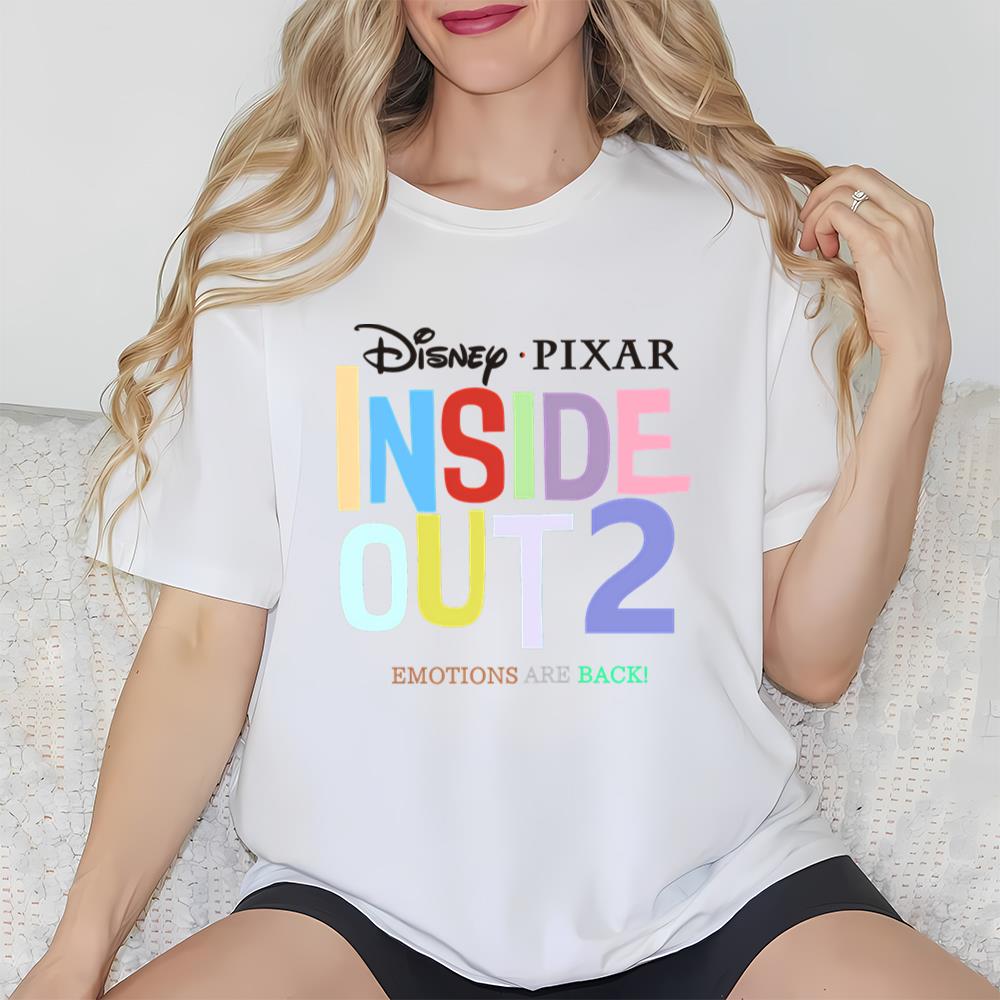 Disney Pixar Inside Out 2 Logo Shirt