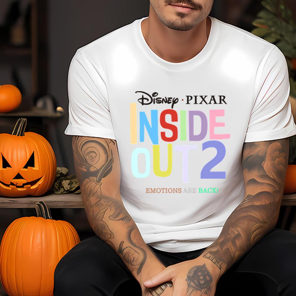 Disney Pixar Inside Out 2 Logo Shirt