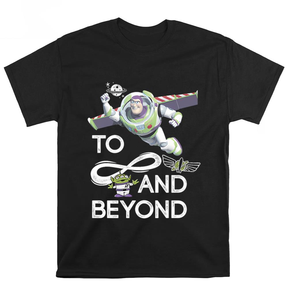Disney Pixar Toy Story Buzz And Alien To Infinity And Beyond T Shirt