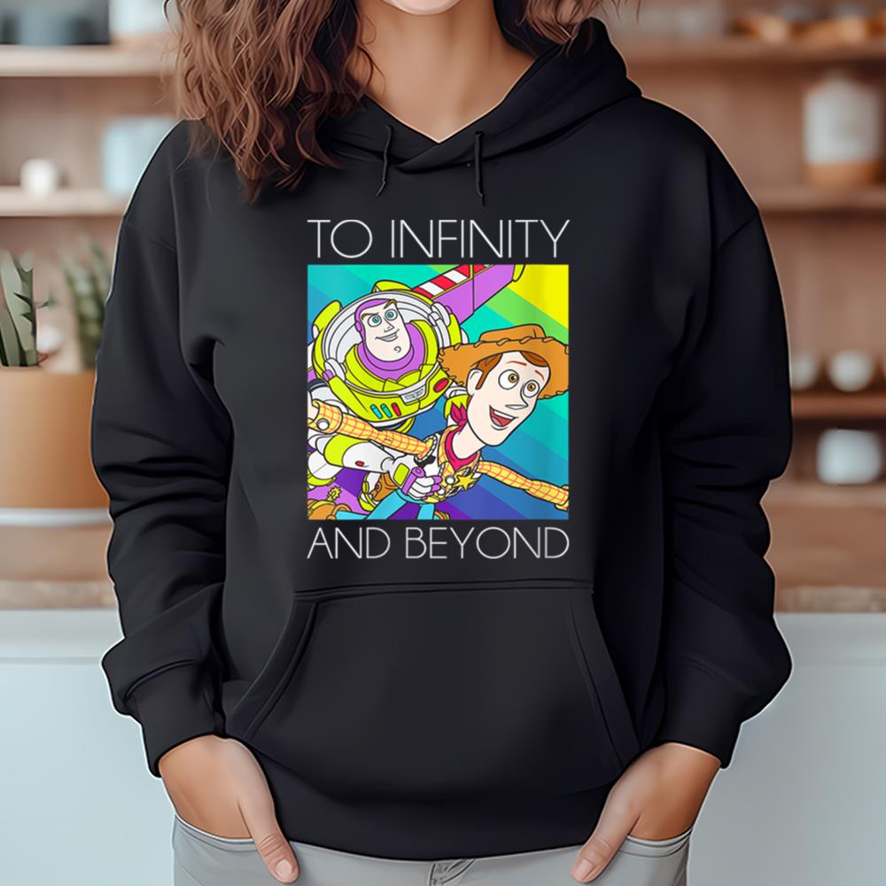 Disney Pixar Toy Story  Buzz And Woody To Infinity And Beyond T Shirt