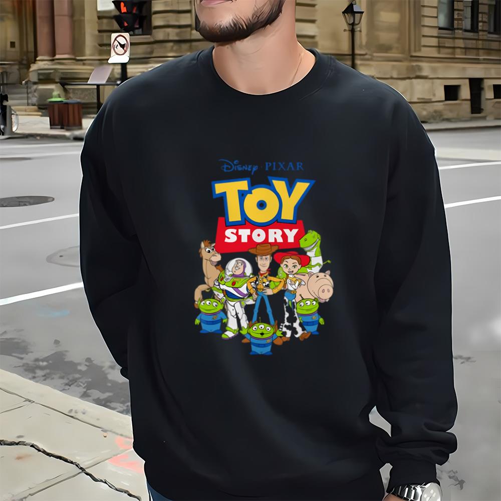 Disney Pixar Toy Story Buzz Woody Jessie Graphic T Shirt