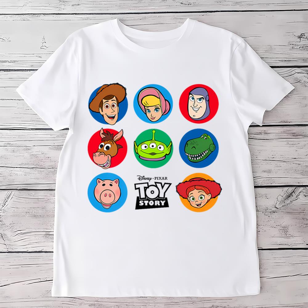Disney Pixar Toy Story Favorite Characters T-Shirt