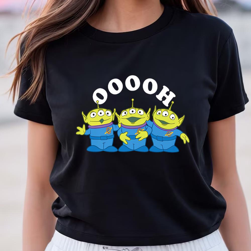 Disney Pixar Toy Story Ooooh Alien Trio Portrait T Shirt