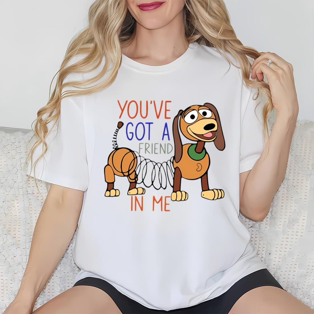 Disney Pixar Toy Story Slinky Dog You’ve Got A Friend In Me Shirt
