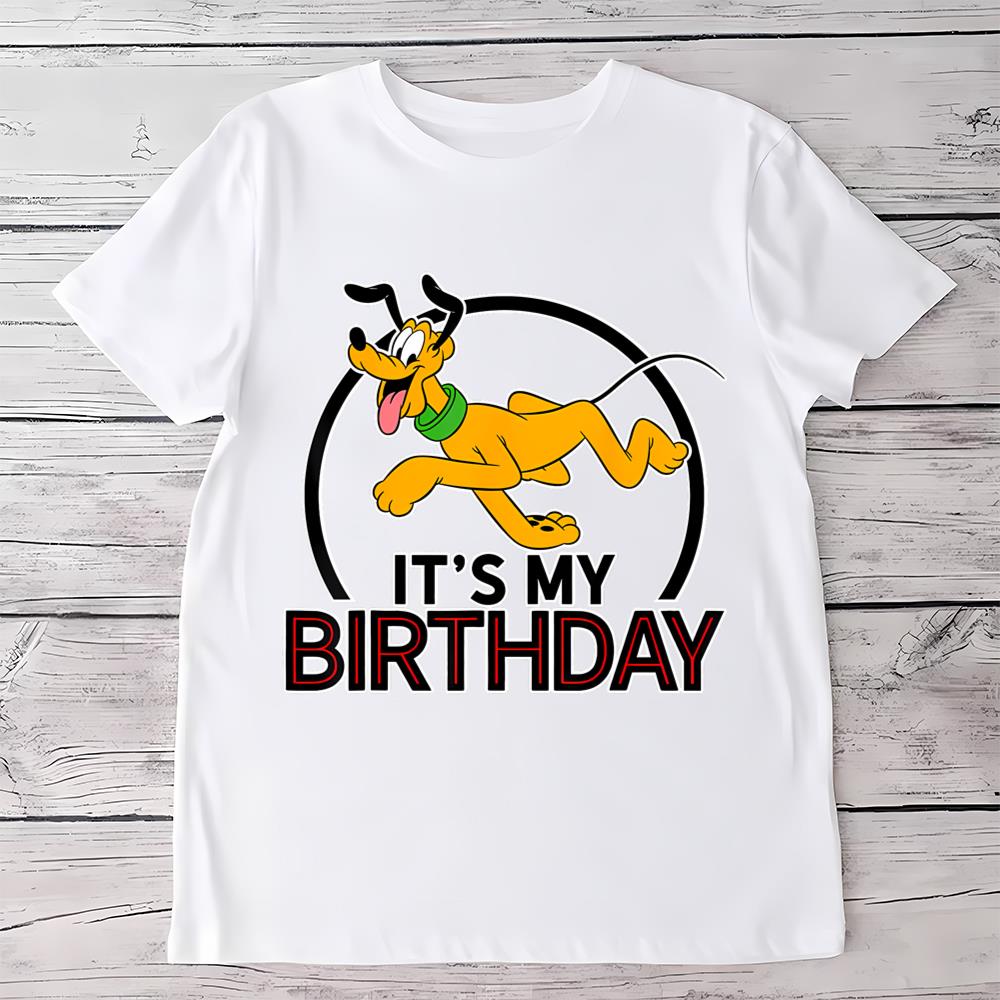 Disney Pluto Birthday T-Shirt