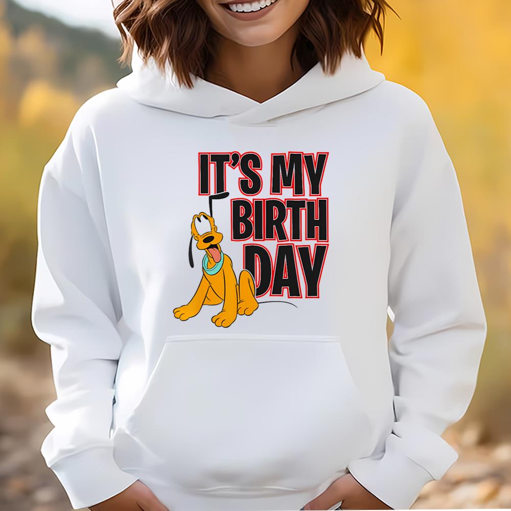 Disney Pluto Dog It’s My Birthday Shirt