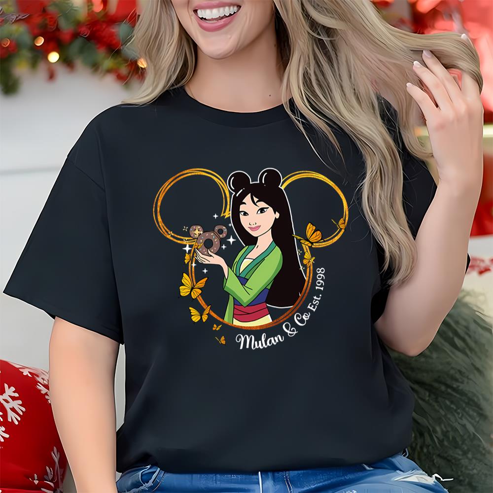 Disney Princess Mulan Mickey Ear T Shirt