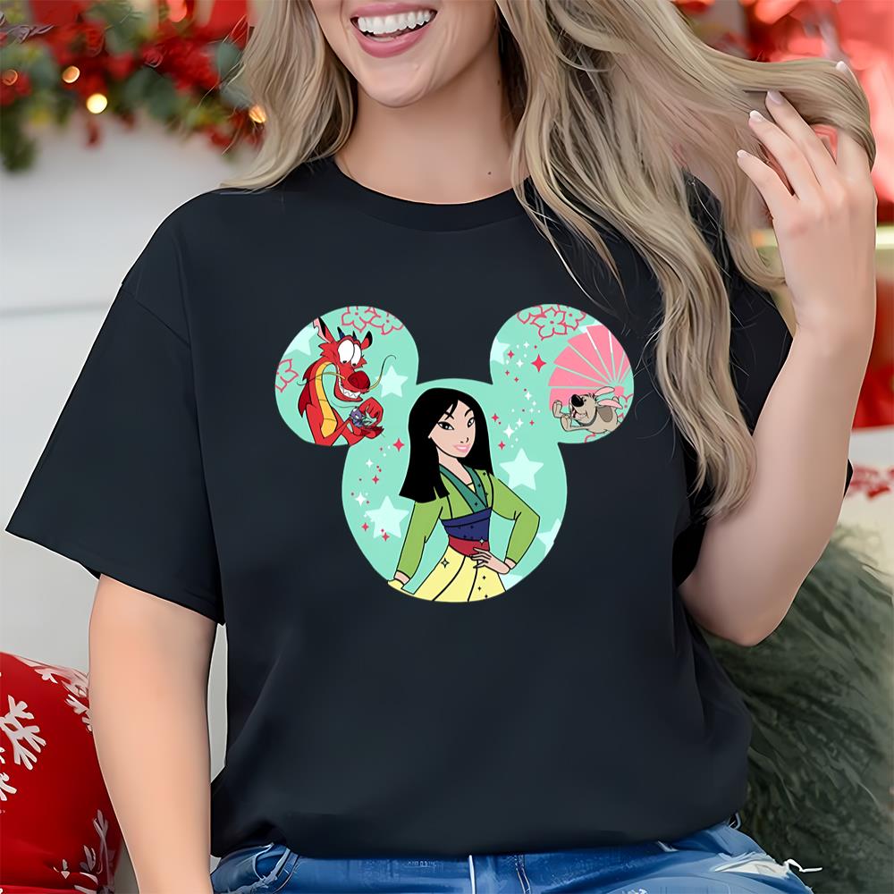 Disney Princess Mulan Shirt, Magic Kingdom Holiday Unisex T-shirt