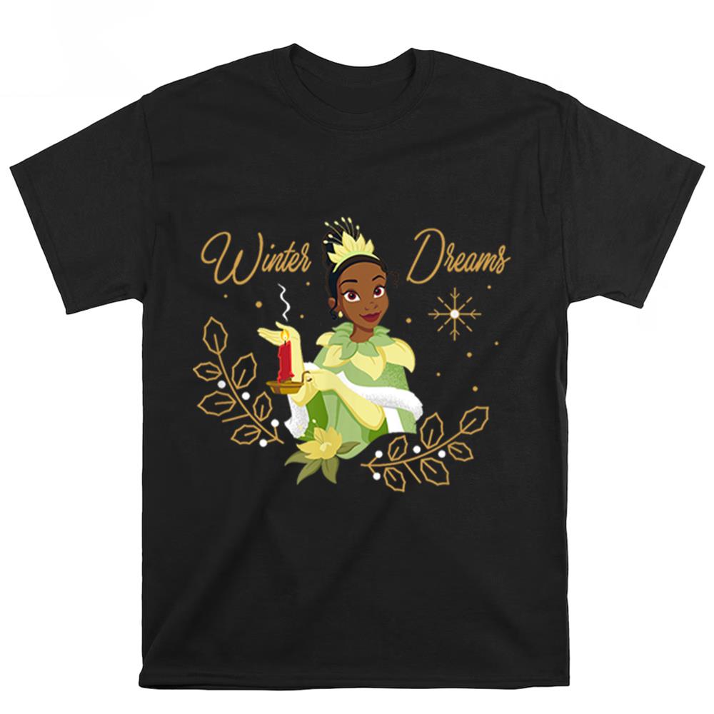 Disney Princess Tiana Winter Dreams Holiday T-Shirt