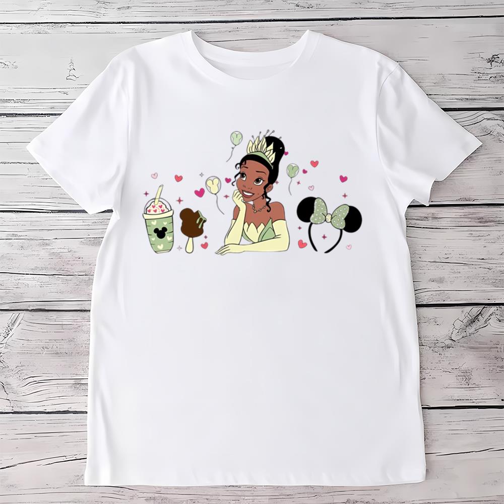 Disney Snack Shirt, Princess Tiana Shirt
