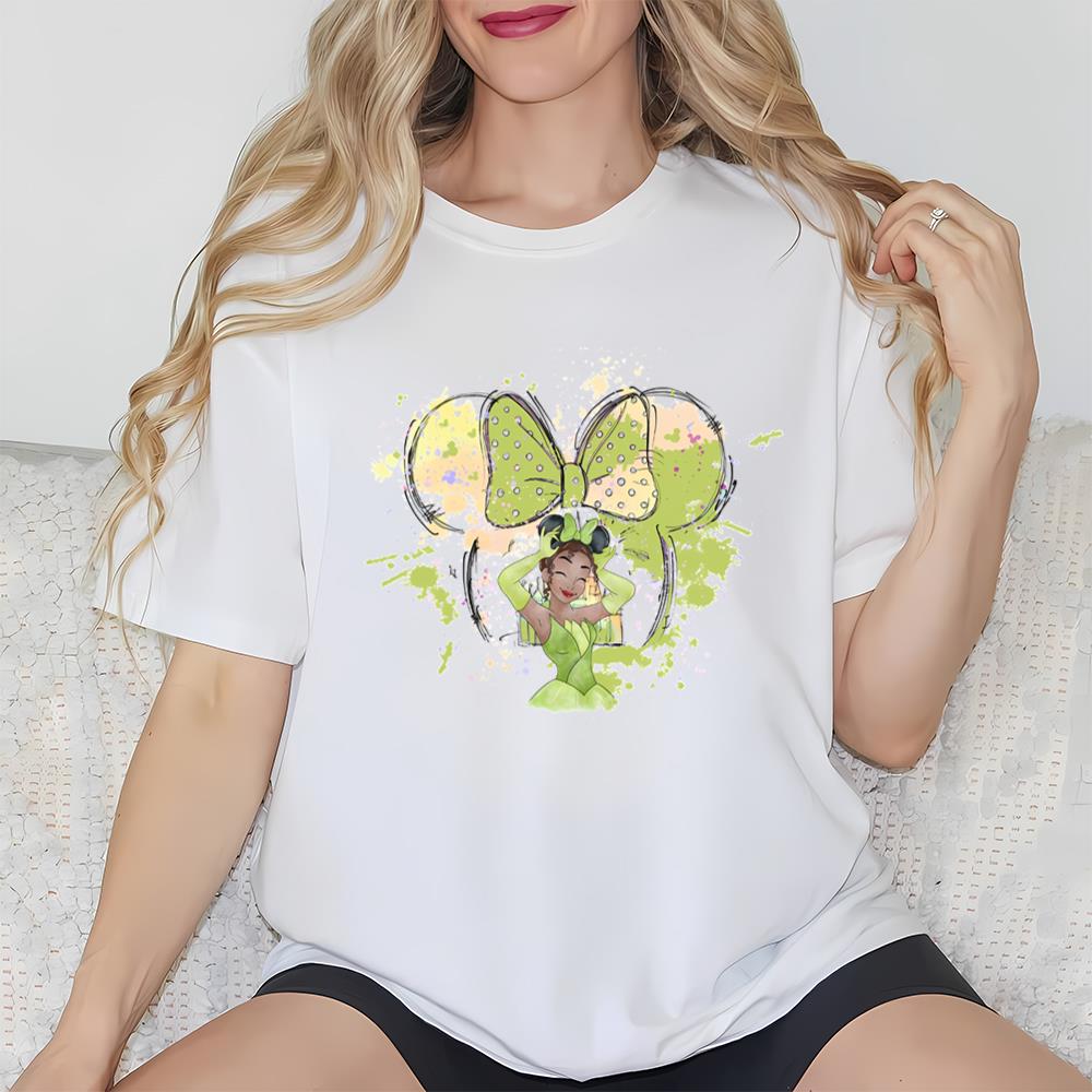 Disney Tiana Shirt, Princess Tiana watercolour T-Shirt