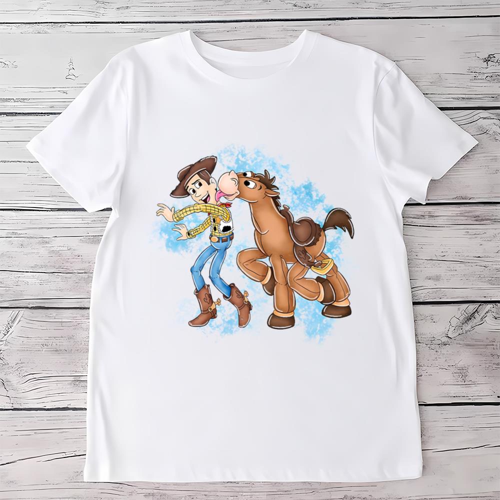 Disney Toy Story Shirt, Woody And Bullseye Shirt