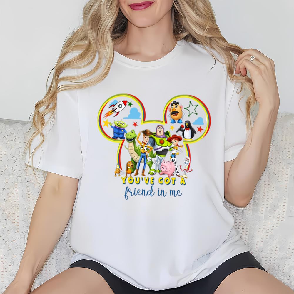 Disney Toy Story You’ve Got A Friend In Me Toy Story Shirt