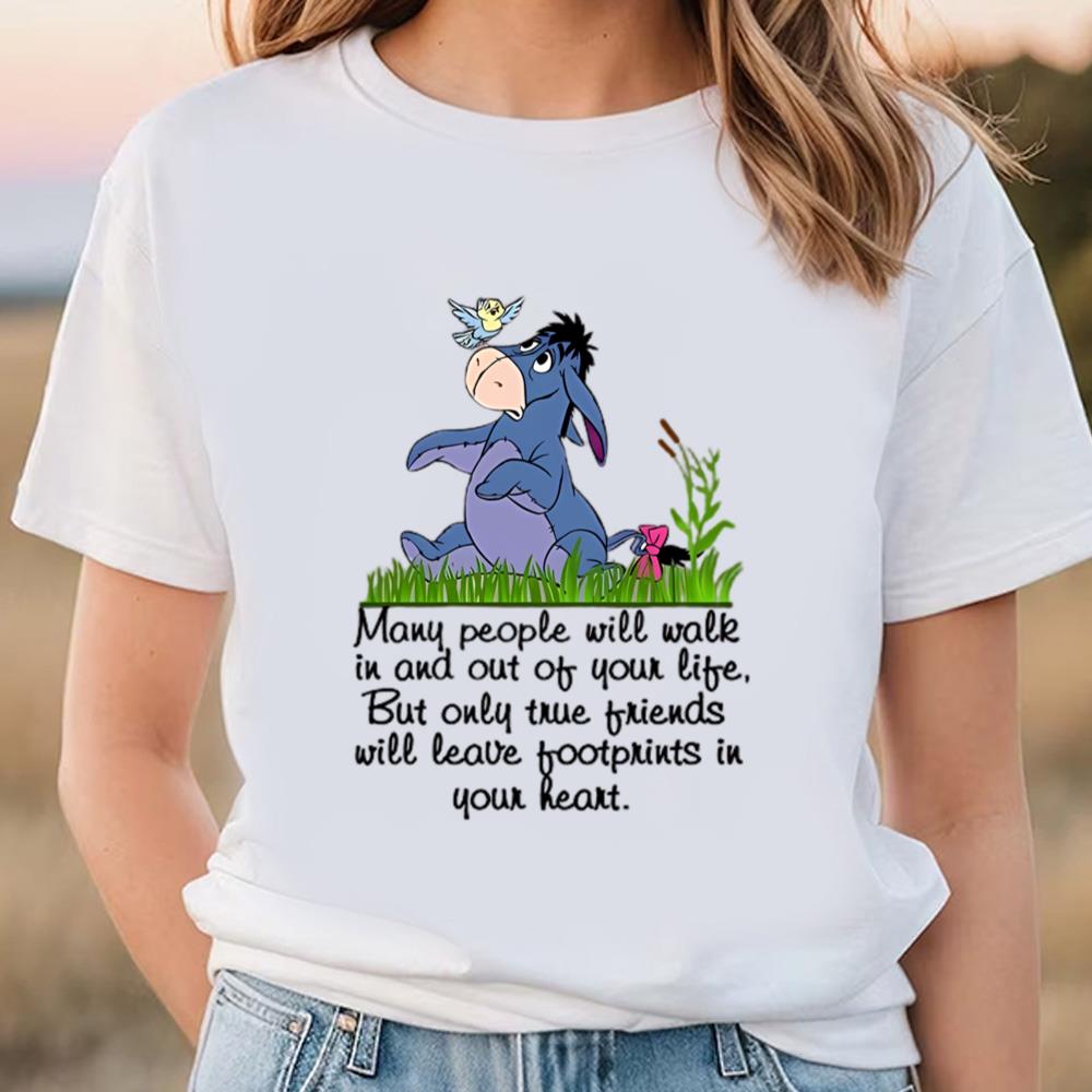 Disney Winnie The Pooh Eeyore Quotes T-shirt