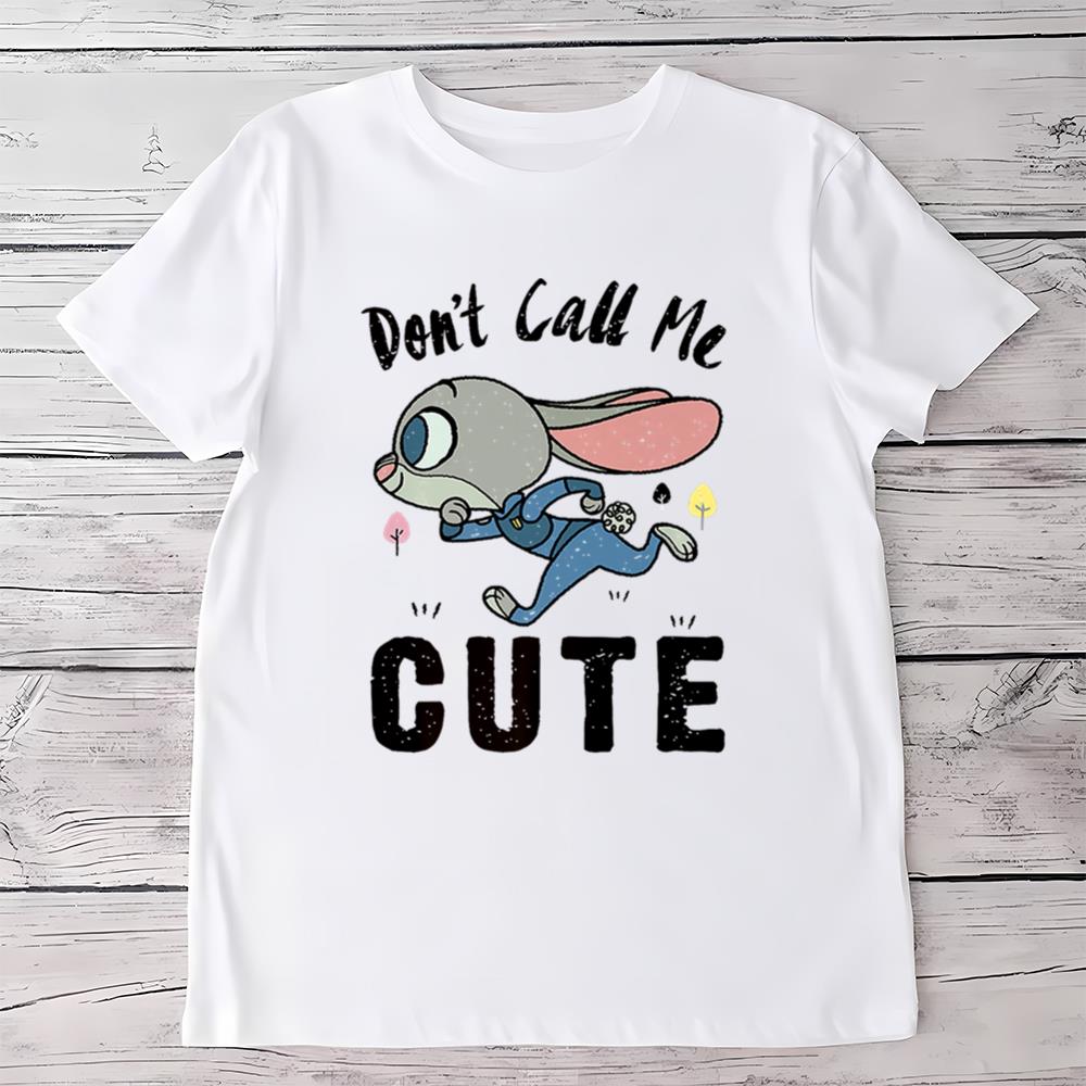 Disney Zootopia Judy Hopps Don’t Call Me Cute T-Shirt