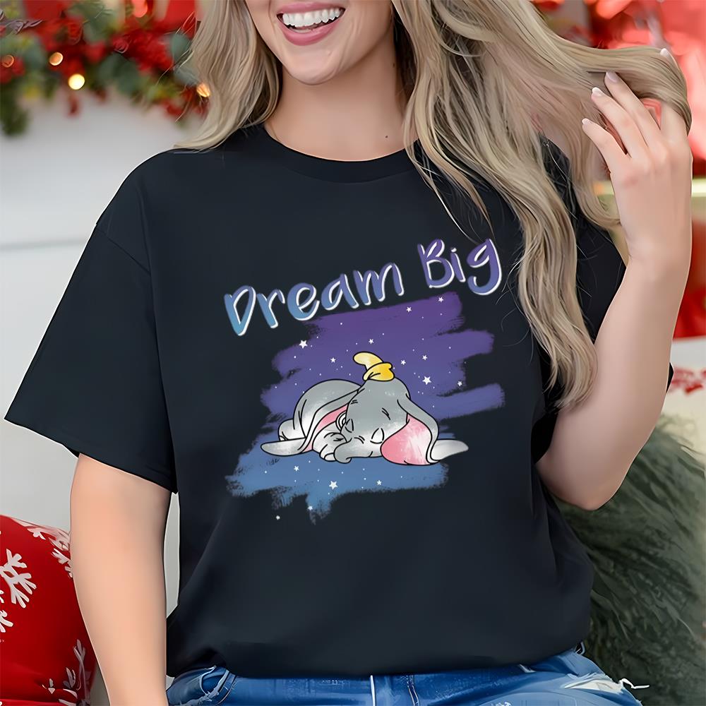 Dumbo Dream Big Shirt, Disneyland Dumbo Magic Kingdom Shirt