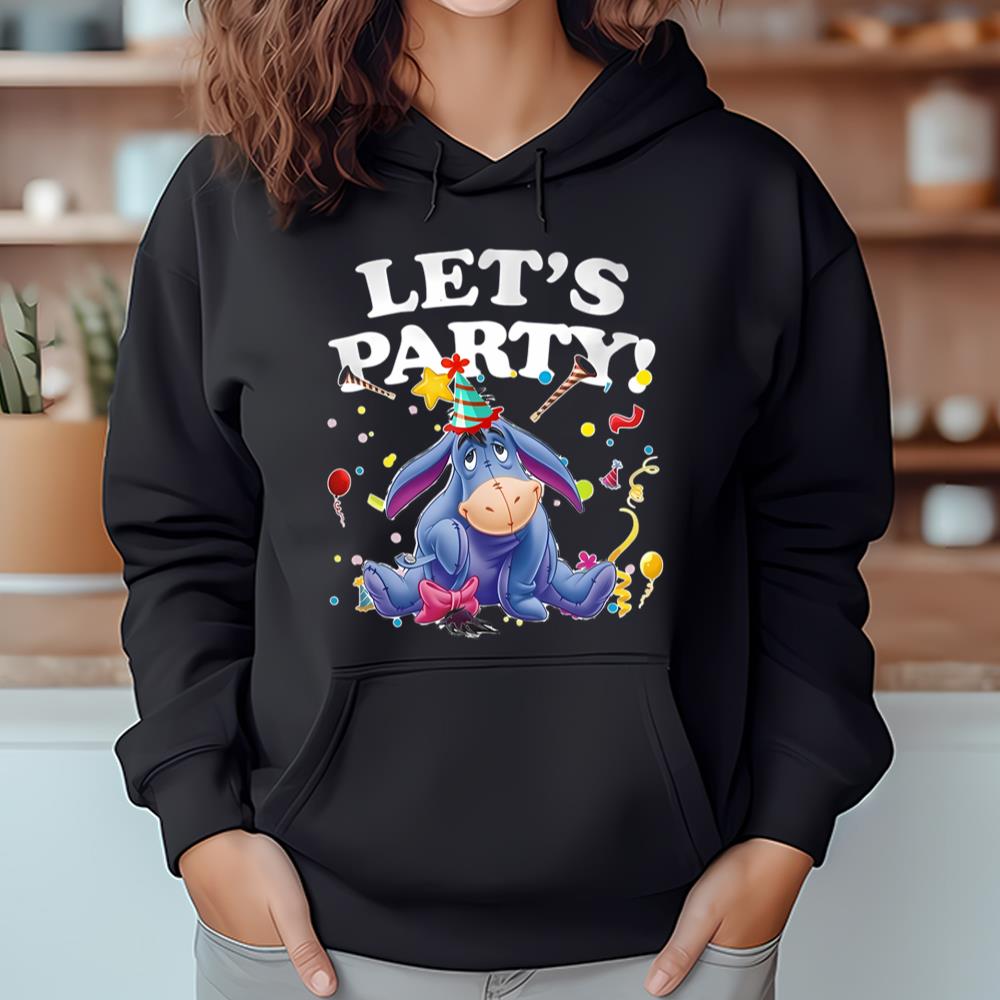 Eeyore Let's Party Cute Eeyore T Shirt