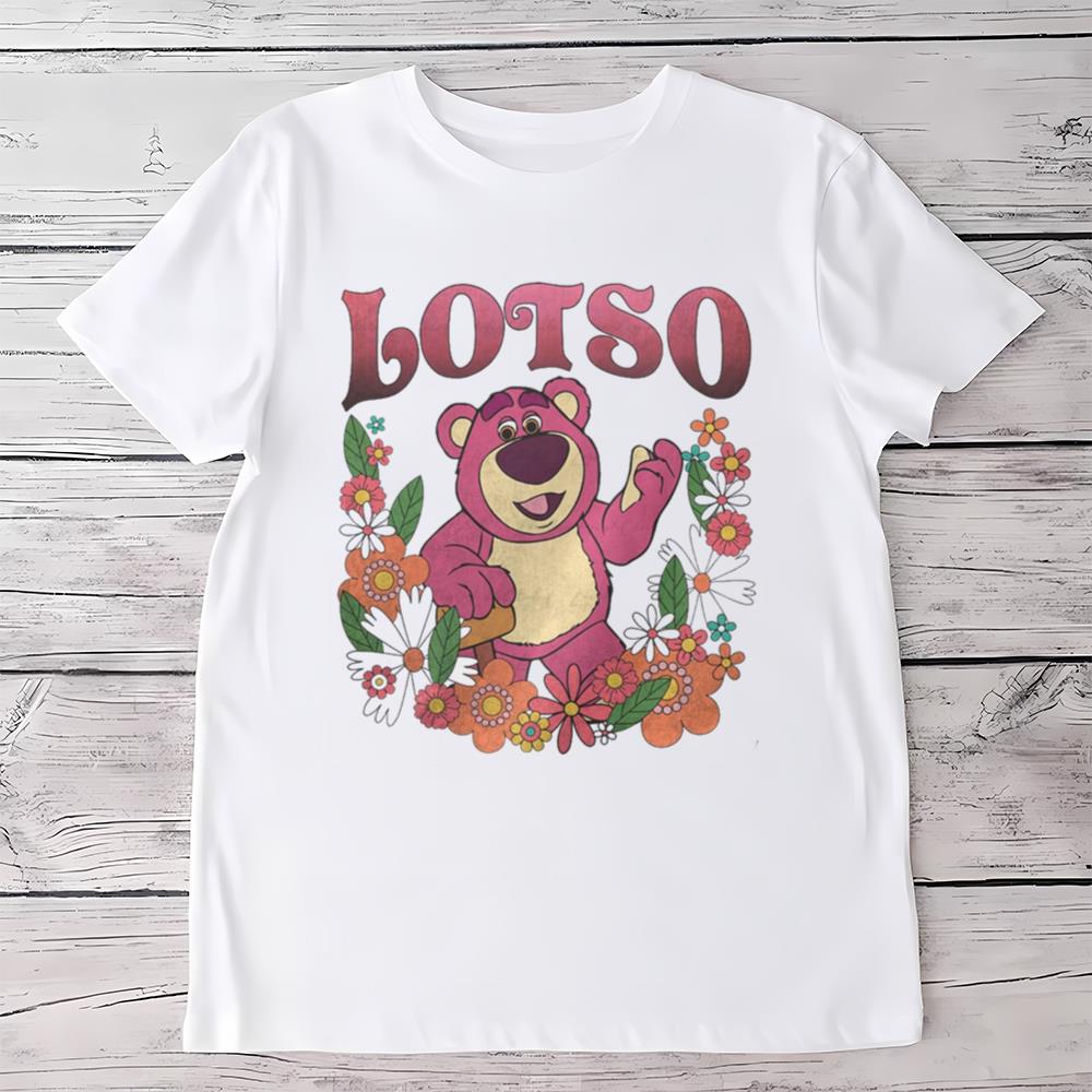 Floral Lotso Bear Toy Story 90s Shirt