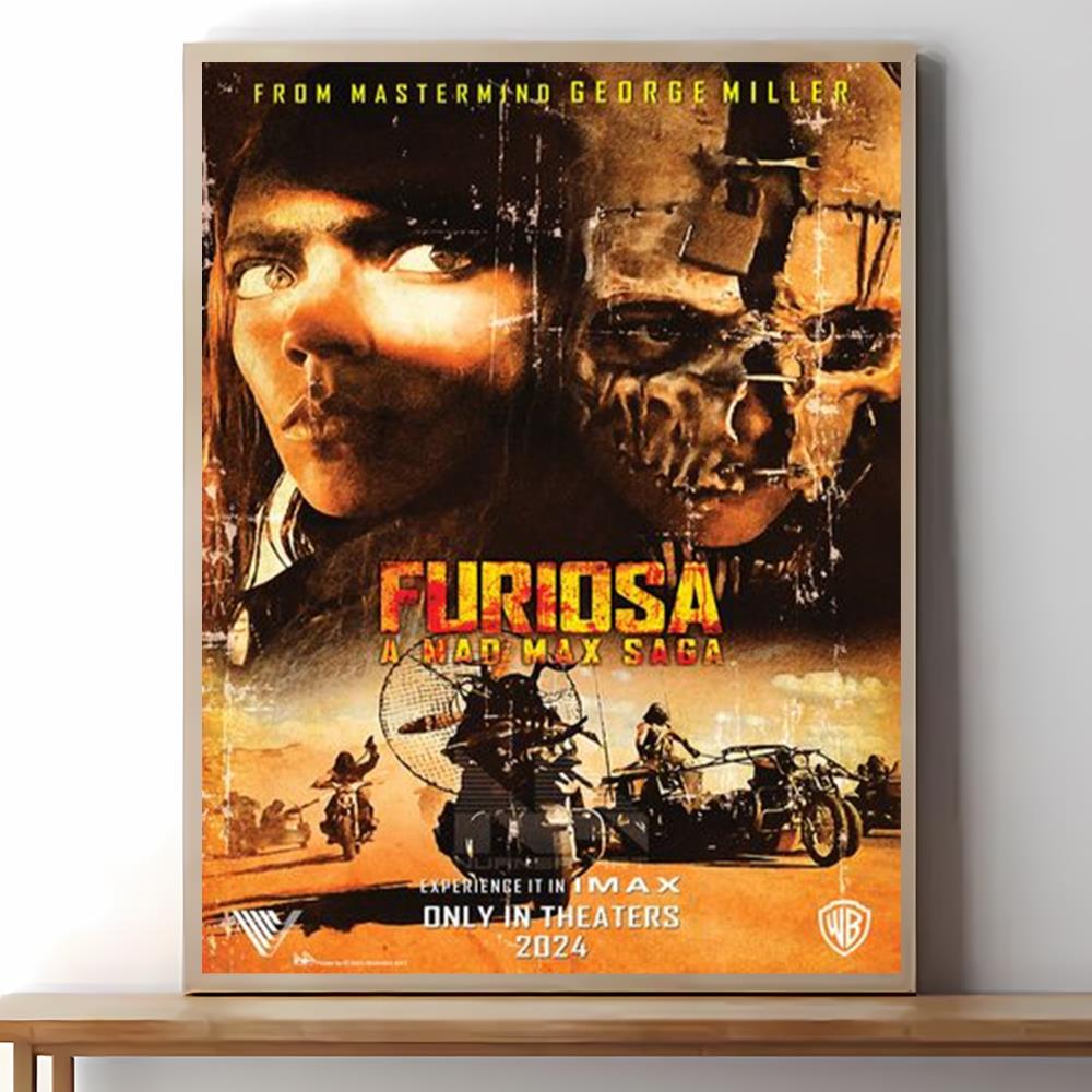 Furiosa A Mad Max Saga 2024 Movie Home Decor Poster Canvas