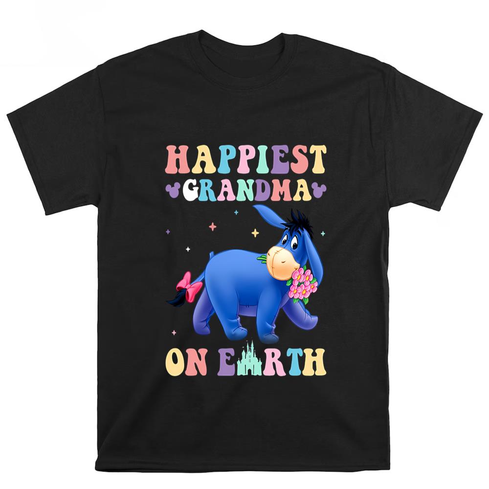 Happiest Grandma On Earth Eeyore T-Shirt