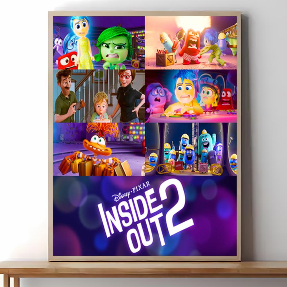 Inside Out 2 Poster Inside Out Movie Poster
