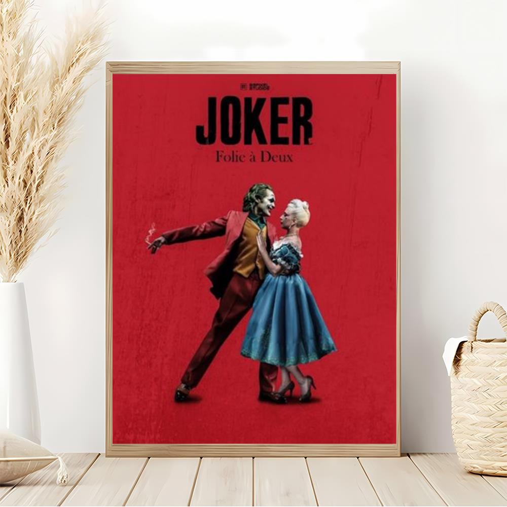 Joker Folie A Deux Movie Poster Art Print Wall