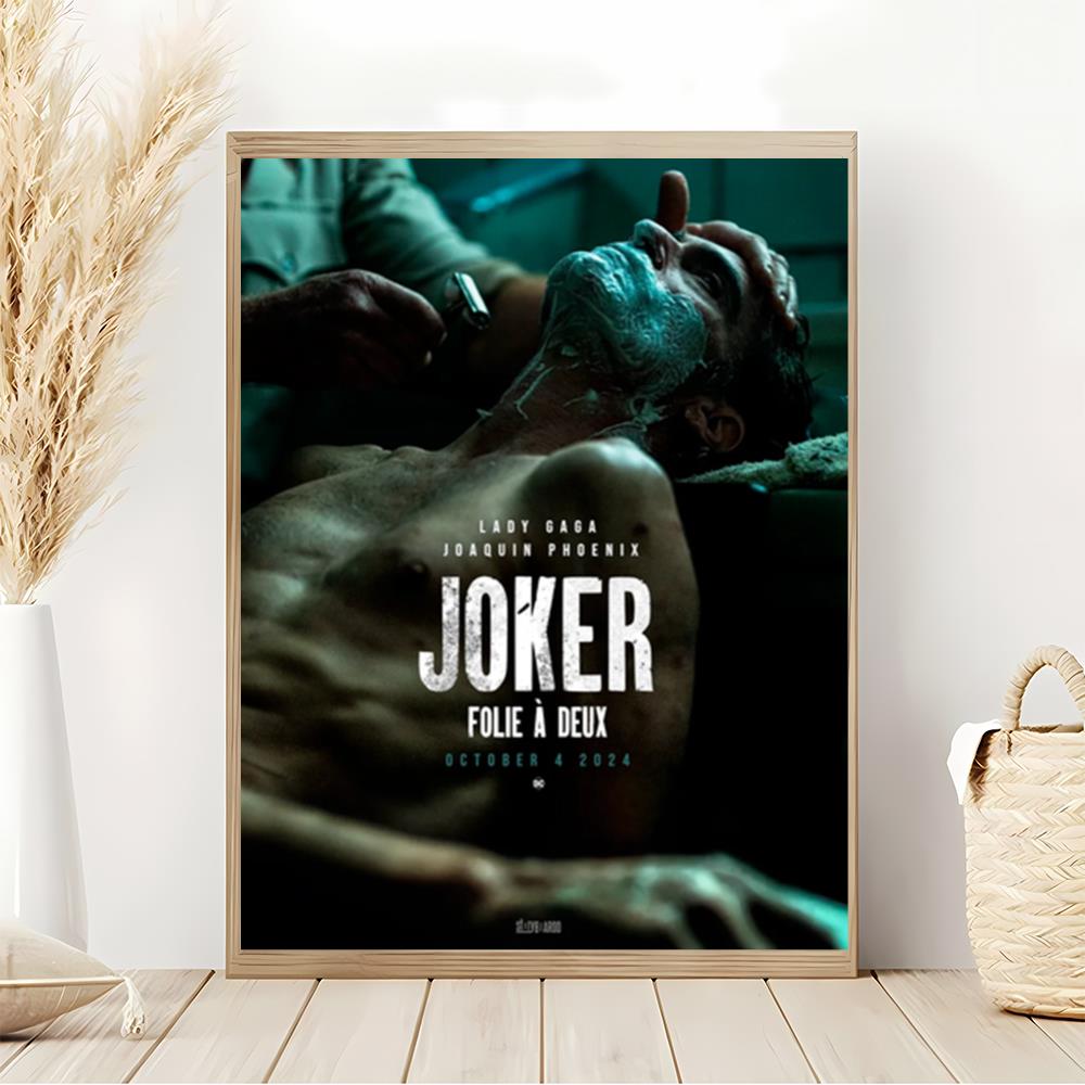 Joker Folie A Deux Movie Poster Canvas Wall Art