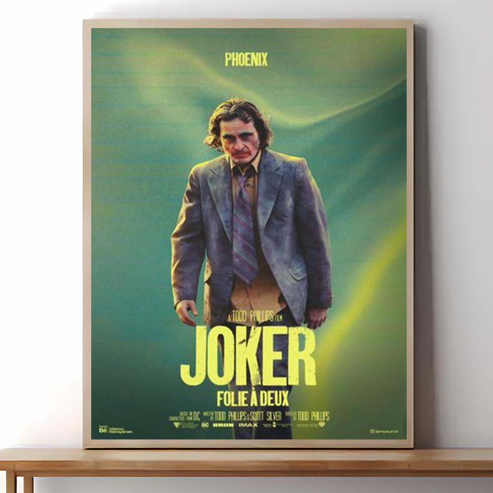 Joker Folie A Deux Movie Poster Wall Art